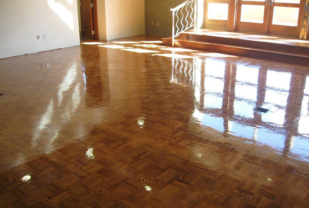 Weekly Sweeping Will Prevent Marring Floors