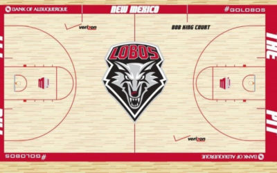 UNM basketball: Lobos unveil new design for Pit floor
